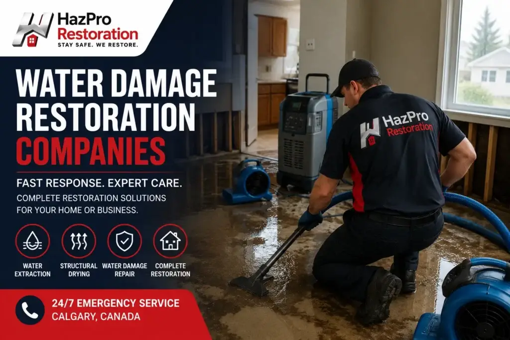 Best Water Damage Restoration Companies in Calgary
