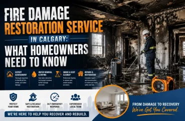 Fire Damage Restoration Service in Calgary