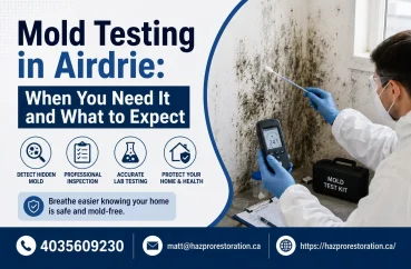 Mold Testing in Airdrie