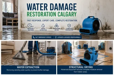 Water Damage Restoration Calgary